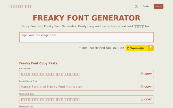 freaky-font.com