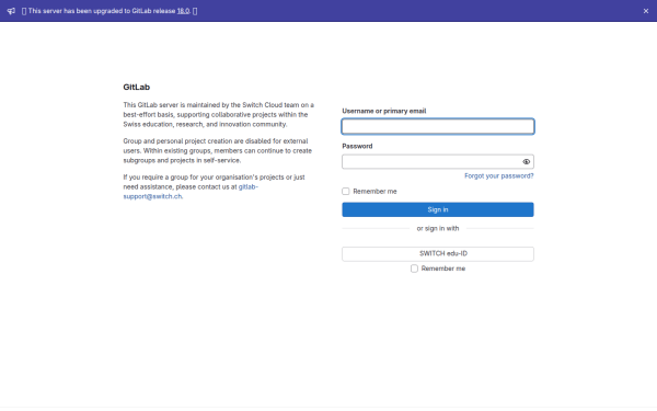 gitlab.switch.ch
