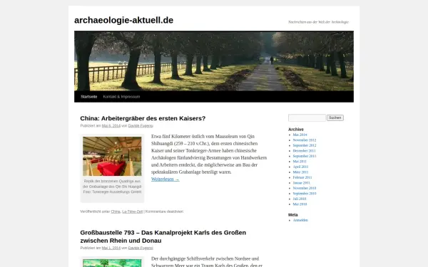 archaeologie-aktuell.de