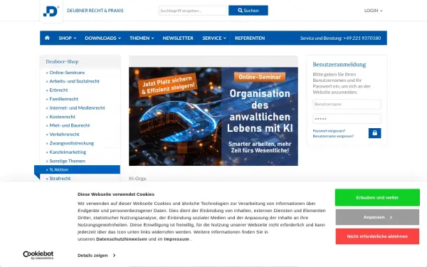 www.deubner-recht.de