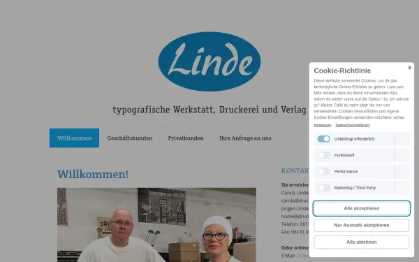 www.druckerei-linde.de