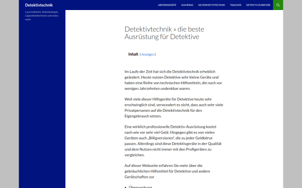 detektivtechnik.de