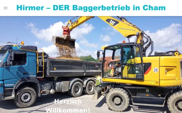 www.baggerbetrieb-hirmer.de
