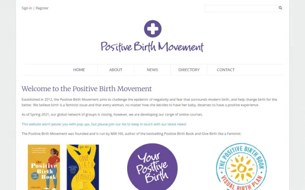 www.positivebirthmovement.org