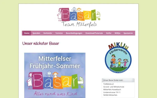 www.basar-mitterfels.de