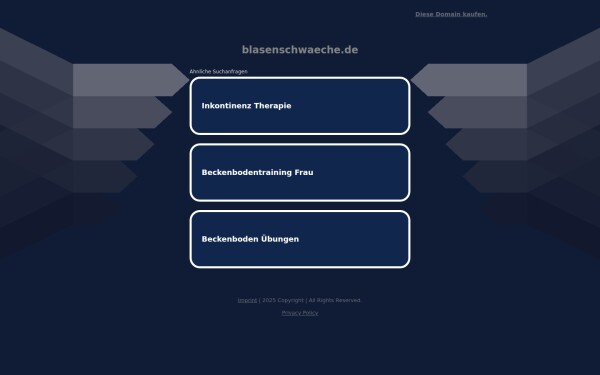blasenschwaeche.de