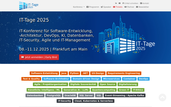 www.ittage.informatik-aktuell.de