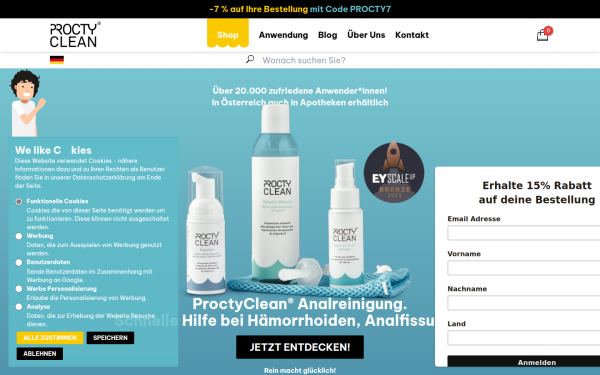www.proctyclean.net
