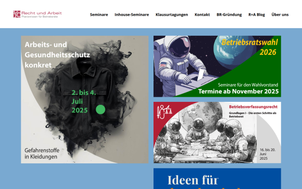 www.rechtundarbeit.net