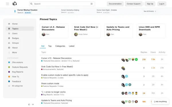 forum.cursor.com