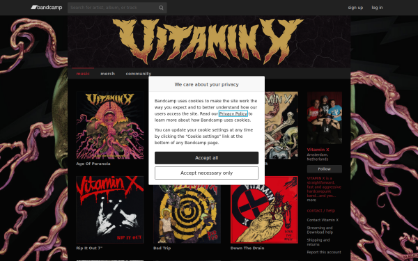 vitaminx.bandcamp.com