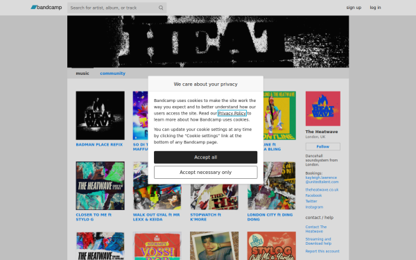 theheatwave.bandcamp.com