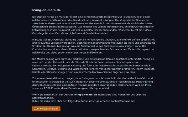 living-on-mars.de