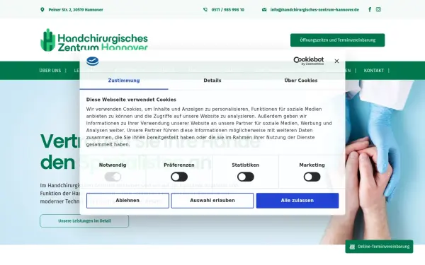 www.handchirurgisches-zentrum-hannover.de