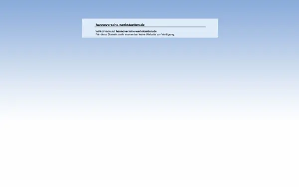 hannoversche-werkstaetten.de