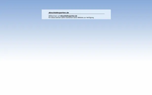 dieschlafexperten.de