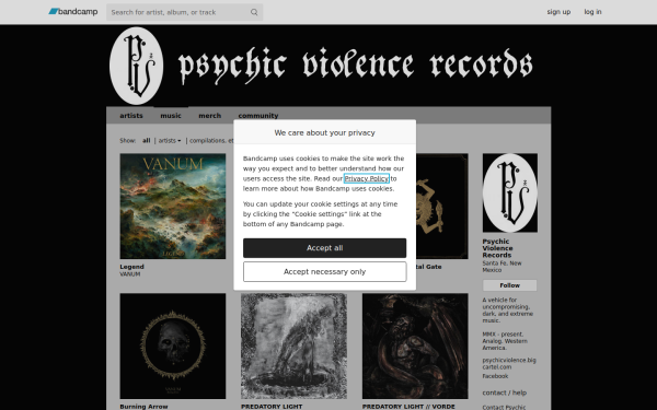 psychicviolencerecords.bandcamp.com