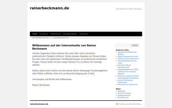 www.rainerbeckmann.de