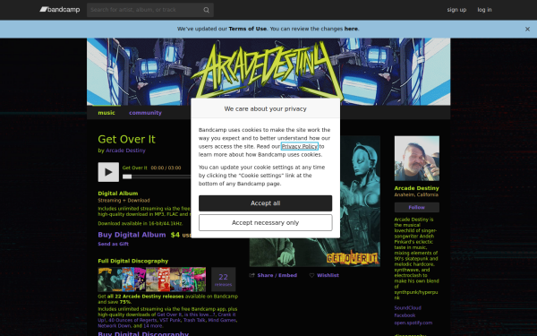 arcadedestiny.bandcamp.com