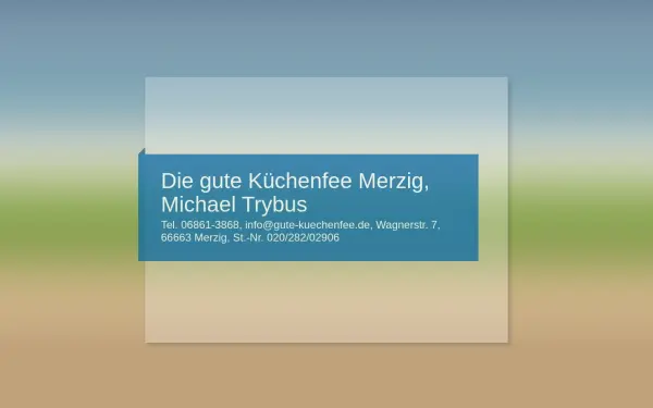 www.gute-kuechenfee.de