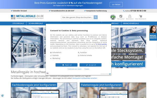 www.metallregale-24.de