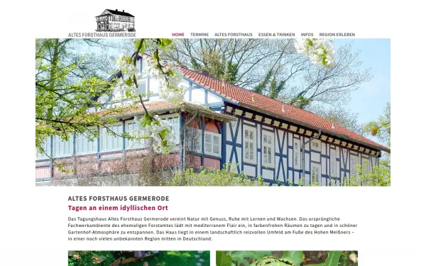 www.altes-forsthaus-germerode.de