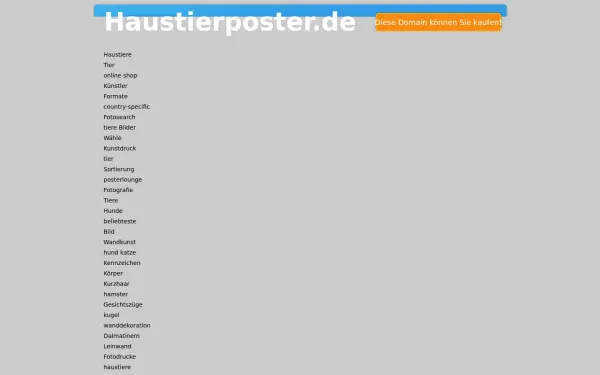 haustierposter.de