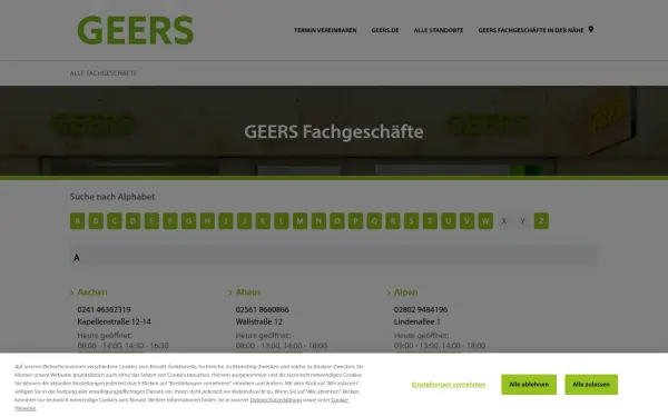 standorte.geers.de