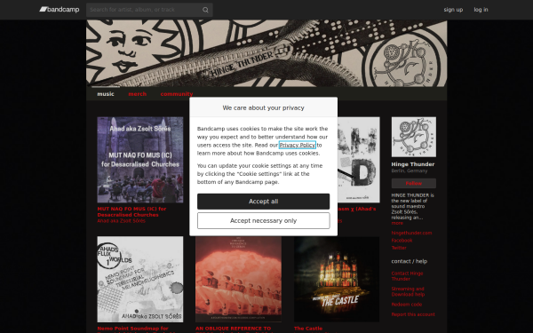 hingethunder.bandcamp.com