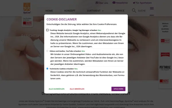 www.apoline-pflege.de