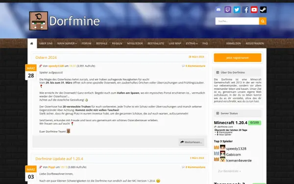 dorfmine.com