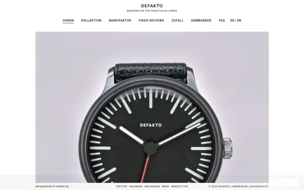 www.defakto-uhren.de