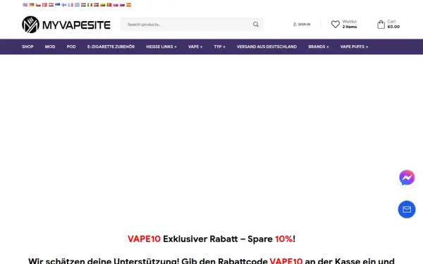 www.myvapesite.de