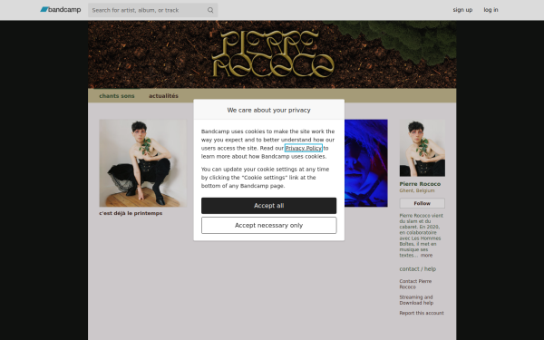 pierrerococo.bandcamp.com