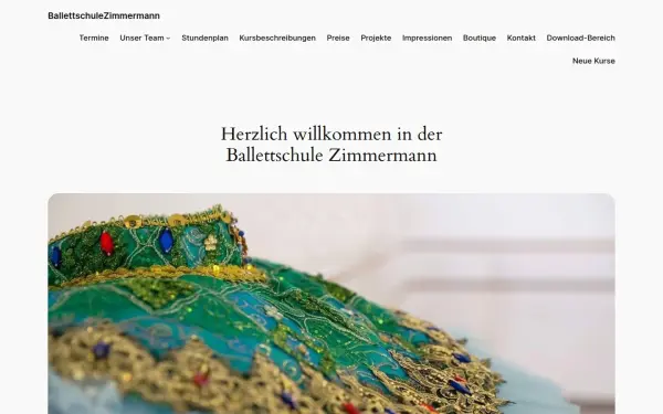 ballettschule-zimmermann.de