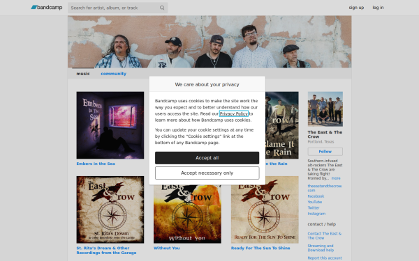 eastandcrow.bandcamp.com