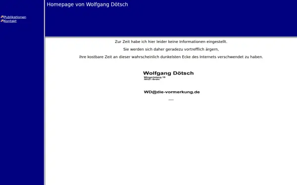 die-vormerkung.de