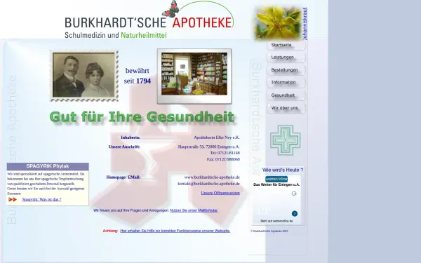 burkhardtsche-apotheke.de