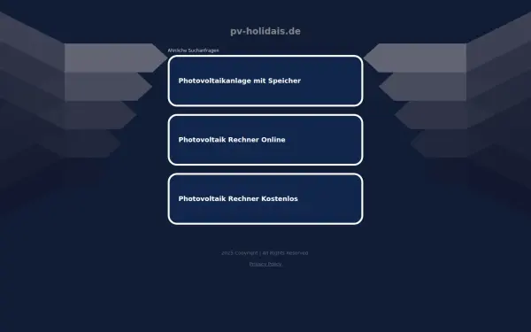 pv-holidais.de