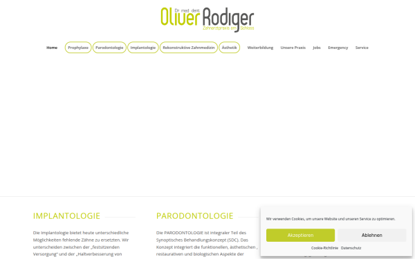www.zahnarztpraxis-rodiger.de