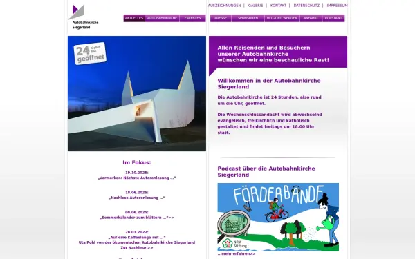 autobahnkirche-siegerland.de