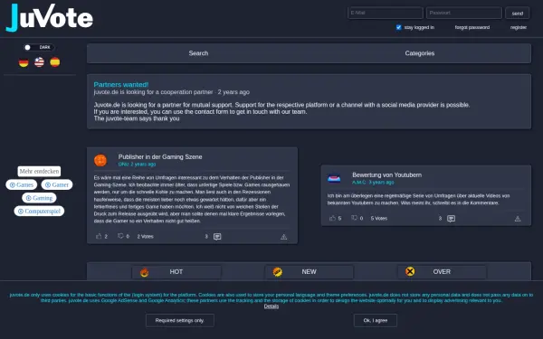 www.juvote.de