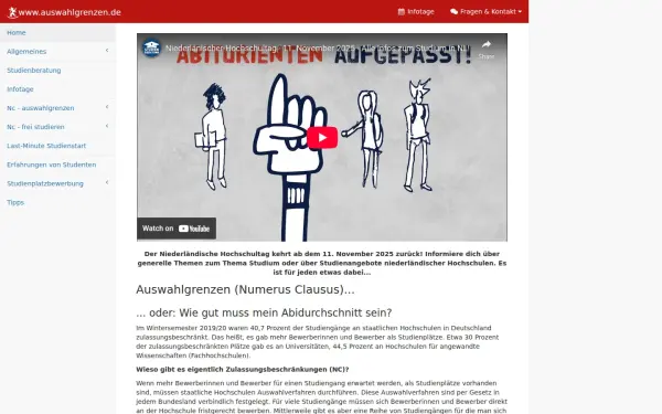 www.auswahlgrenzen.de