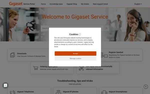 service.gigaset.com