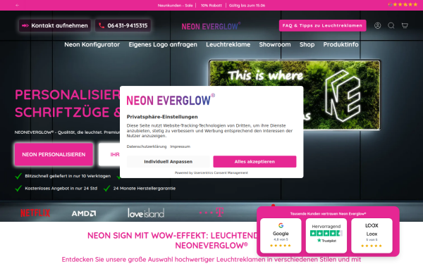 neoneverglow.de