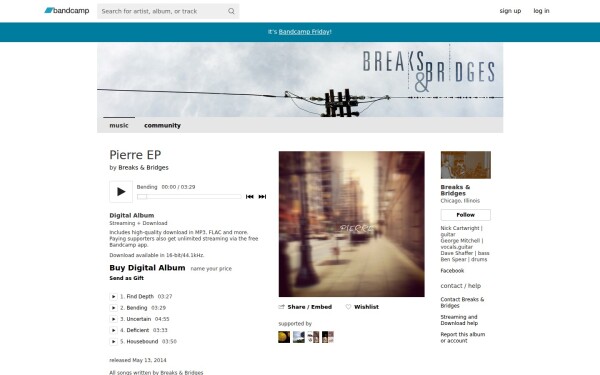 breaksandbridges.bandcamp.com