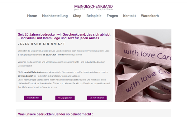 www.meingeschenkband.de