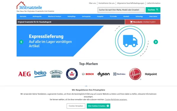 www.365ersatzteile.de