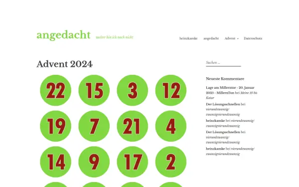 angedacht.heinzkamke.de