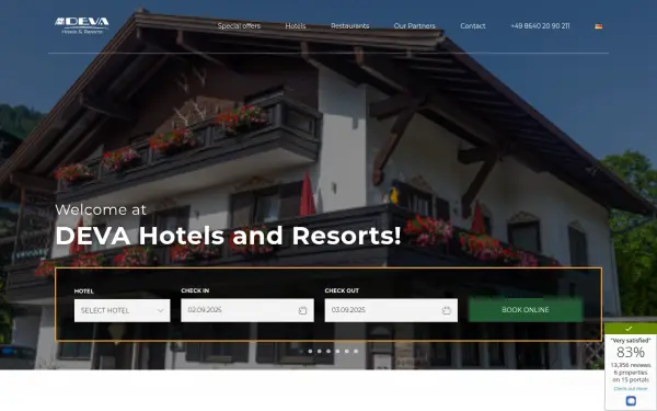 devahotels.de